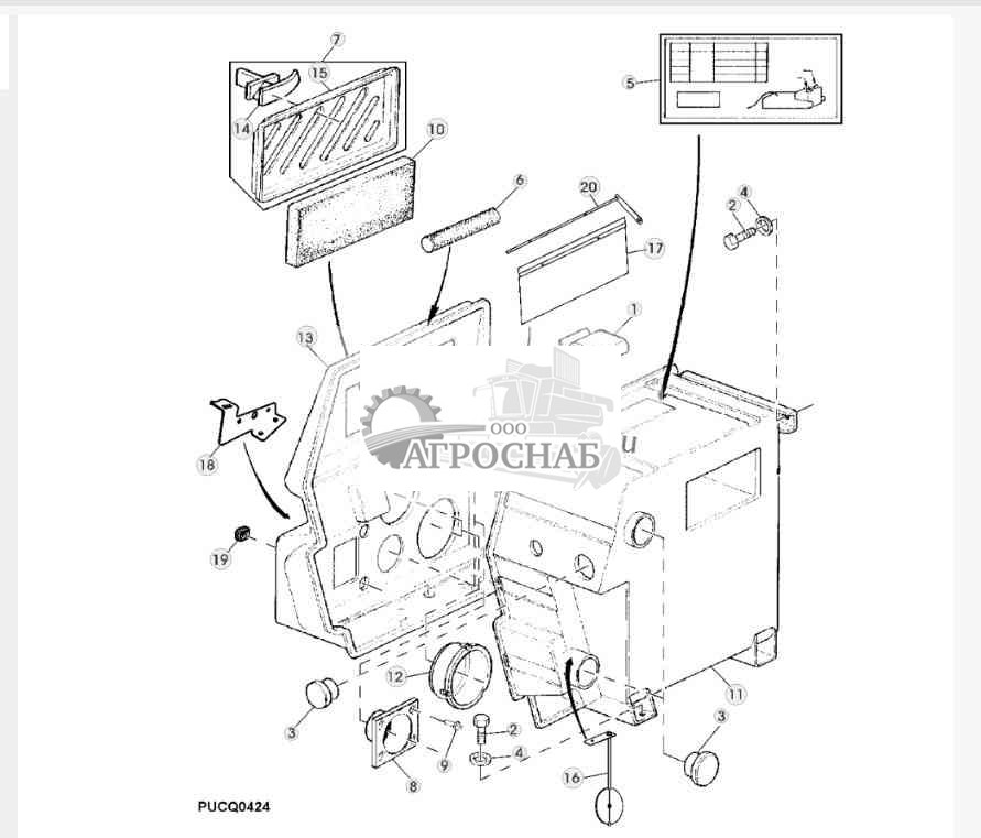 AIR CONDITIONING HOUSING 